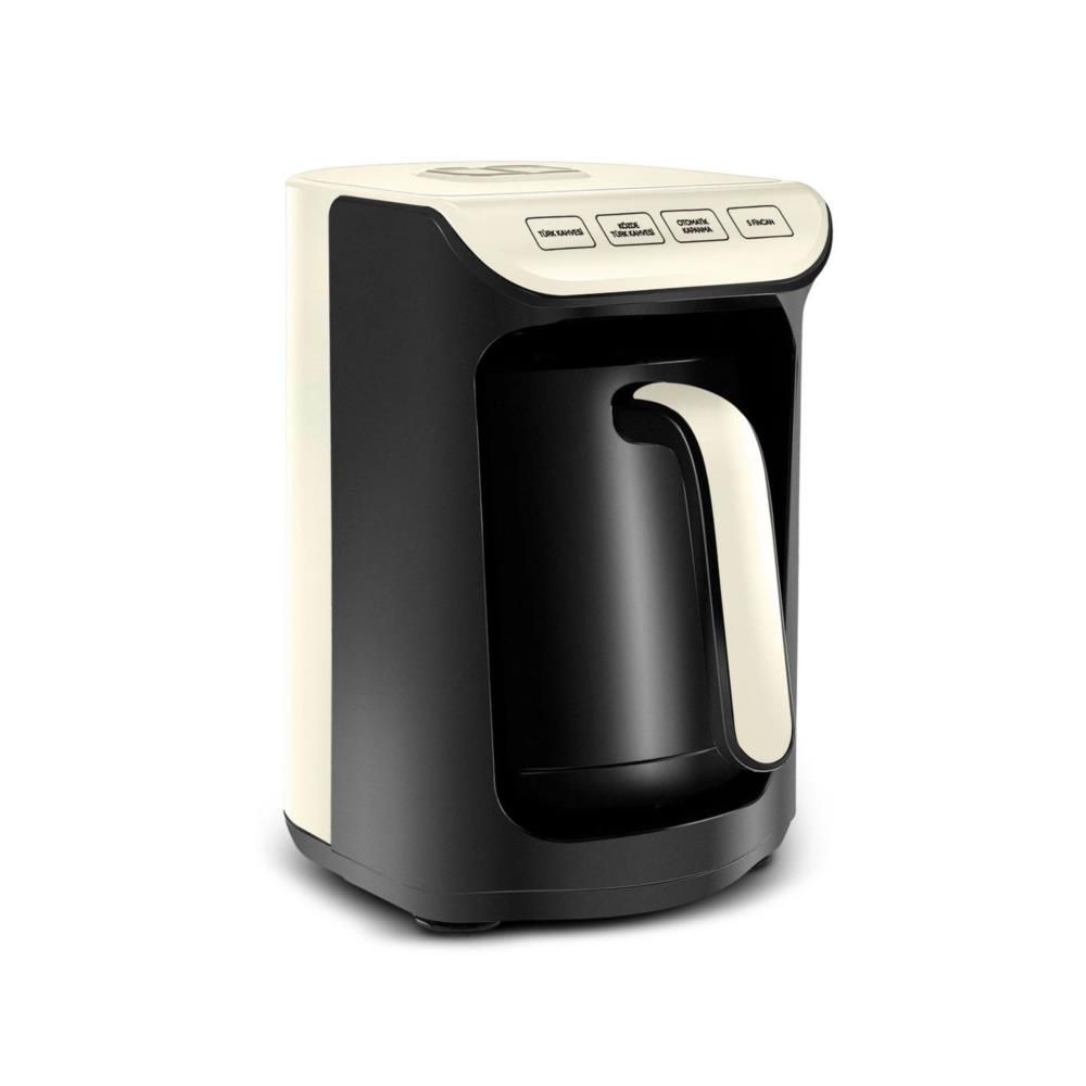 Karaca Hatır Köz Tyrkisk Kaffemaskine – 5 kopper - Soft Cream - Løven Home