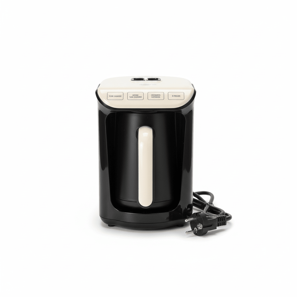 Karaca Hatır Köz Tyrkisk Kaffemaskine – 5 kopper - Soft Cream - Løven Home