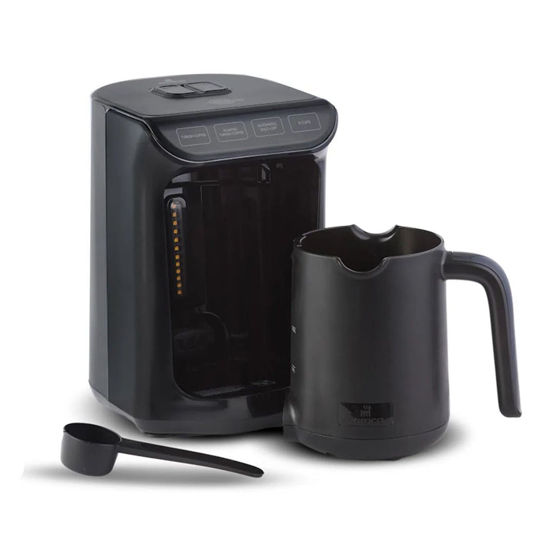 Karaca Hatır Köz Tyrkisk Kaffemaskine | Skinnende Sort - Løven Home