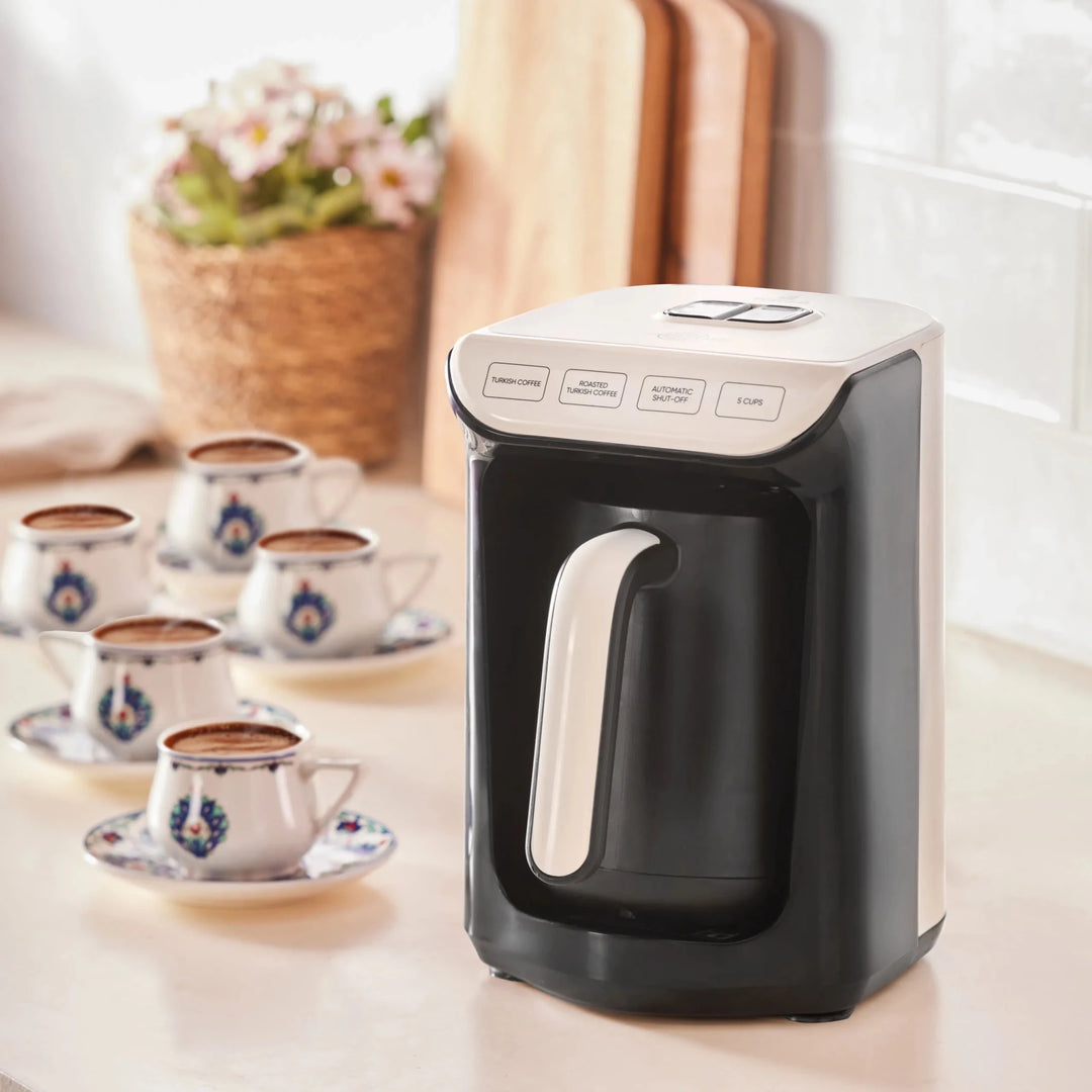 Karaca Hatır Köz Tyrkisk Kaffemaskine | Soft Cream - Løven Home