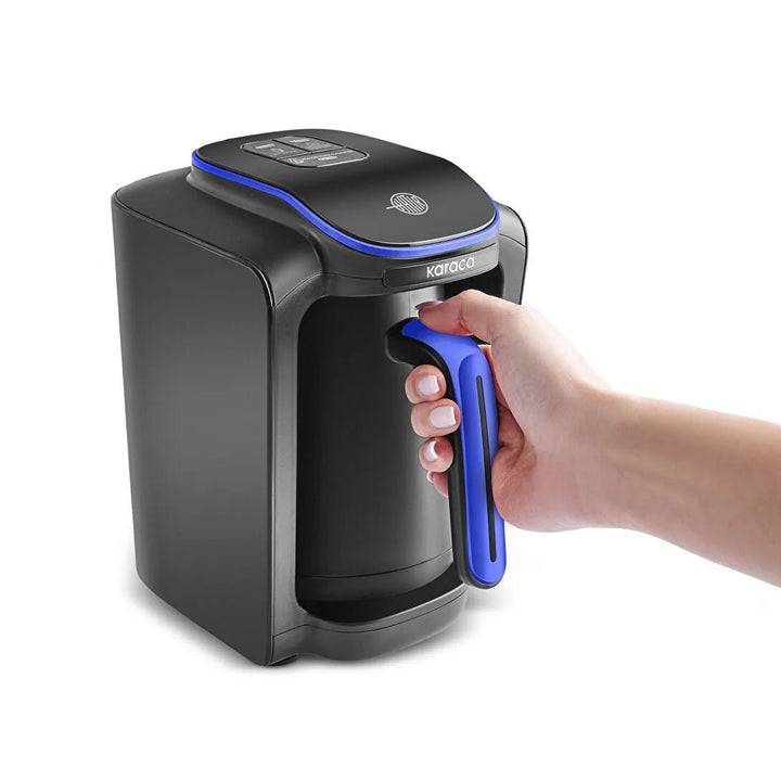 Karaca Hatır Neo - S Tyrkisk Kaffemaskine – Blå (Mælkefunktion) - Løven Home