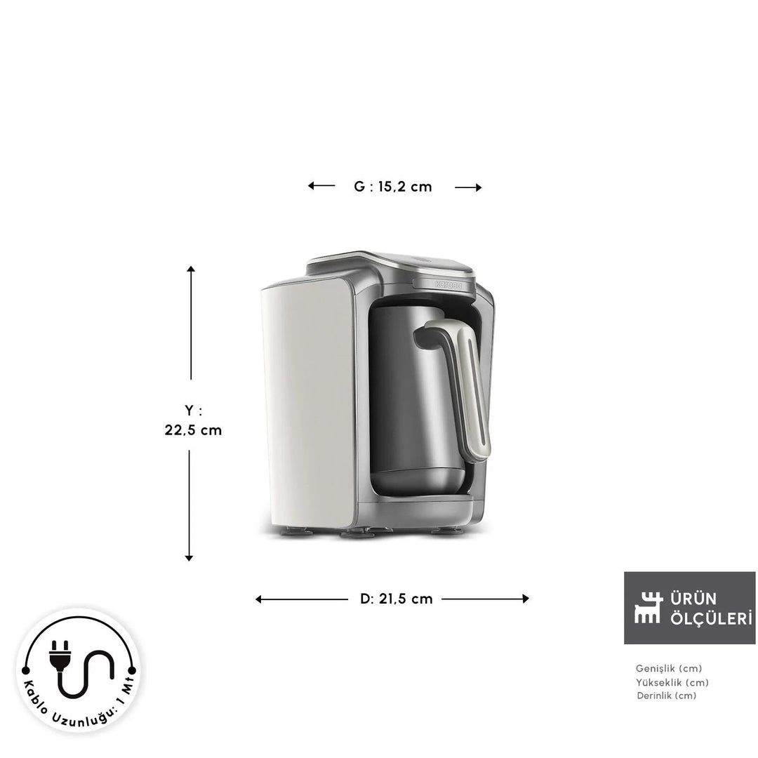 Karaca Hatır Neo Tyrkisk Kaffemaskine | Starlight - Løven Home