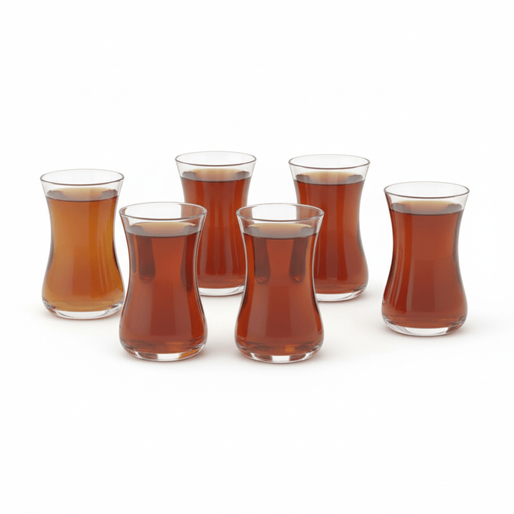 Karaca Heybeli Teglassæt 6 Stk. - 170 ml - Løven Home