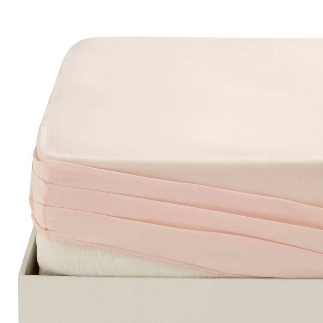 Karaca Home 100% Bomuldsstræklagen Dobbelt 160x200+30 cm - Laks - Løven Home