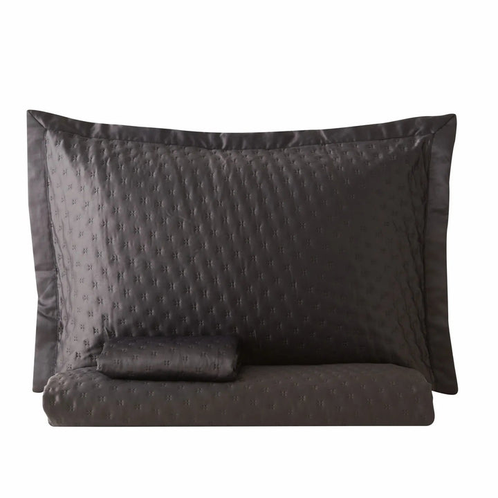 Karaca Home Alice – Dobbeltseng Sengetæppesæt 240x250 cm, Antracit - Løven Home