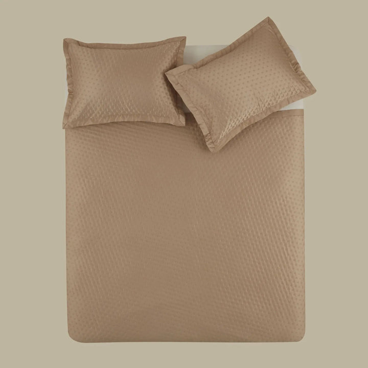 Karaca Home Alice – Dobbeltseng Sengetæppesæt 240x250 cm, Guld - Løven Home