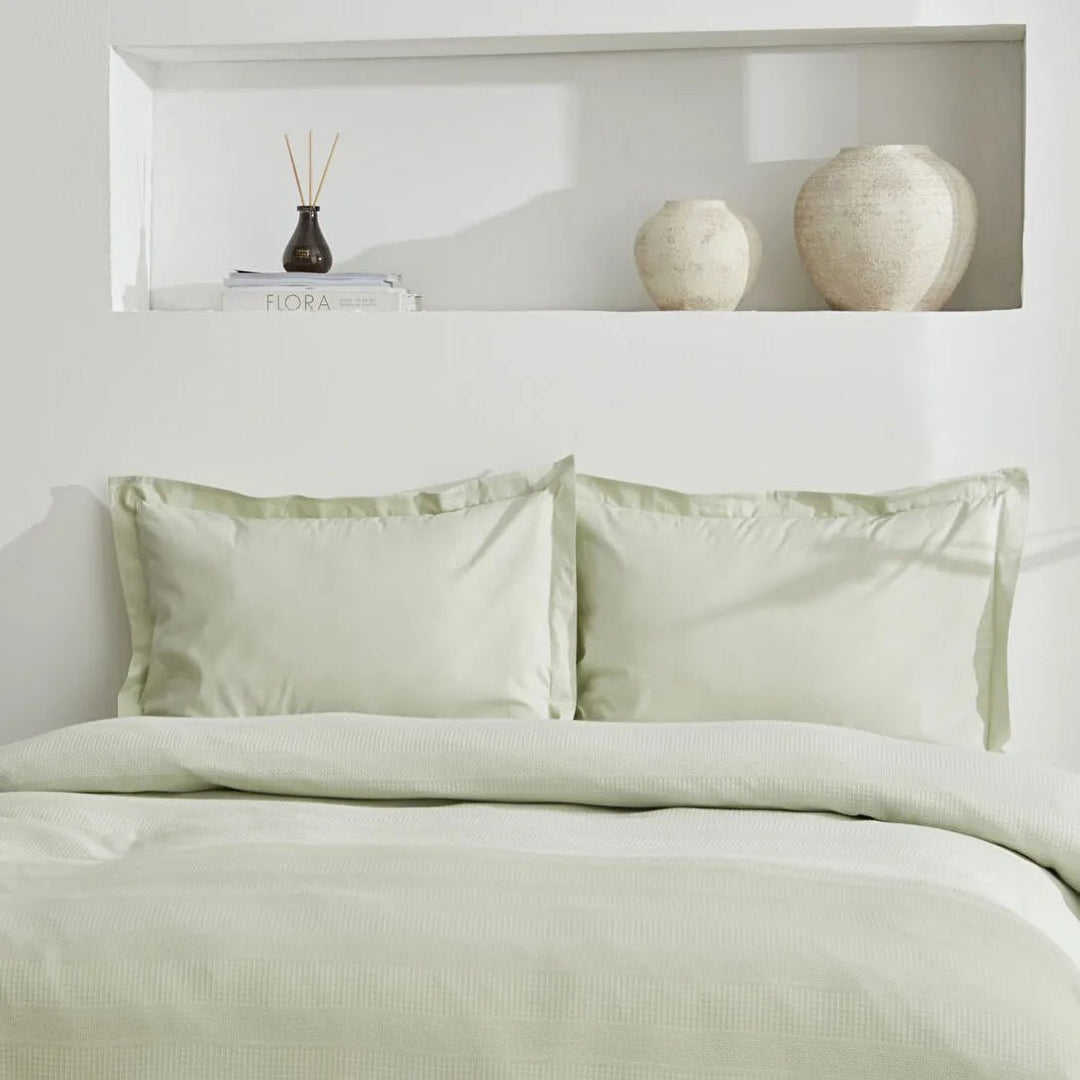 Karaca Home Aurora – Dobbeltseng Sengetæppe 240x260 cm - Mint - Løven Home