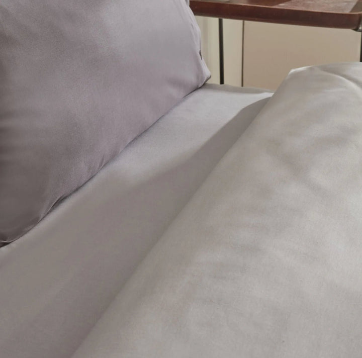 Karaca Home Basis 100 % bomuld dobbeltseng - sengesæt – Antracit - Løven Home