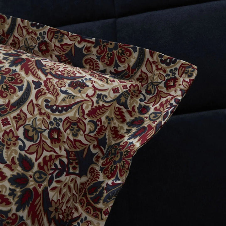 Karaca Home Cassie Luxury Comfort Sæt – Dobbeltseng Sengetæppe 240x260 cm - Navy - Løven Home