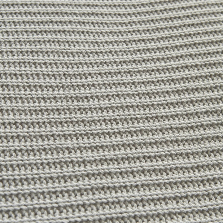 Karaca Home Cool Touch Dobbelt Strik Sengetæppe Grå, 200x220 cm - Løven Home