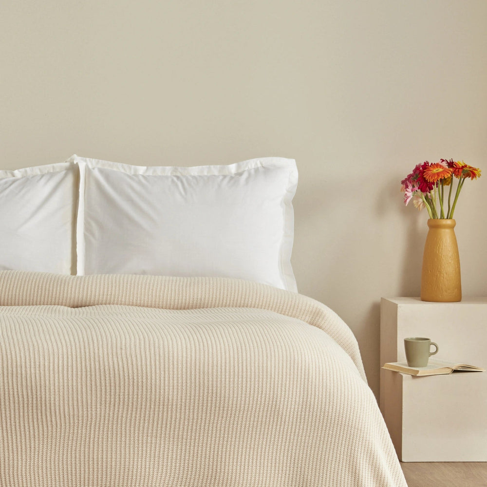 Karaca Home Cool Touch Dobbelttæppe – Beige - Løven Home