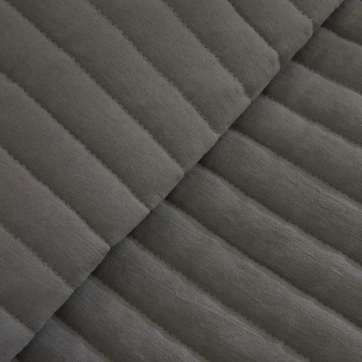 Karaca Home Elie – Dobbeltseng Sengetæppe 230x240 cm - Grå - Løven Home