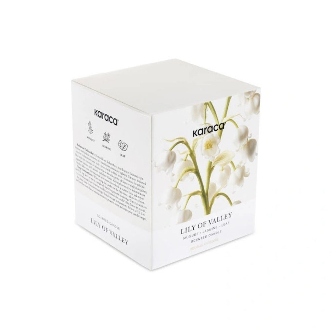Karaca Home Floral Intense Duftlys – Liljekonval - 170 g - Løven Home