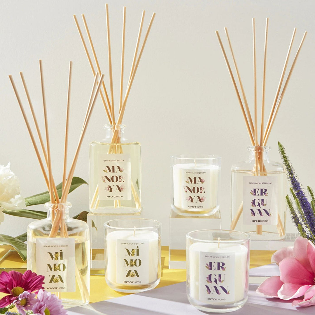 Karaca Home Flowers of Istanbul Judastræ (Erguvan) Duftspreder m/Duftpinde - 200 ml - Løven Home