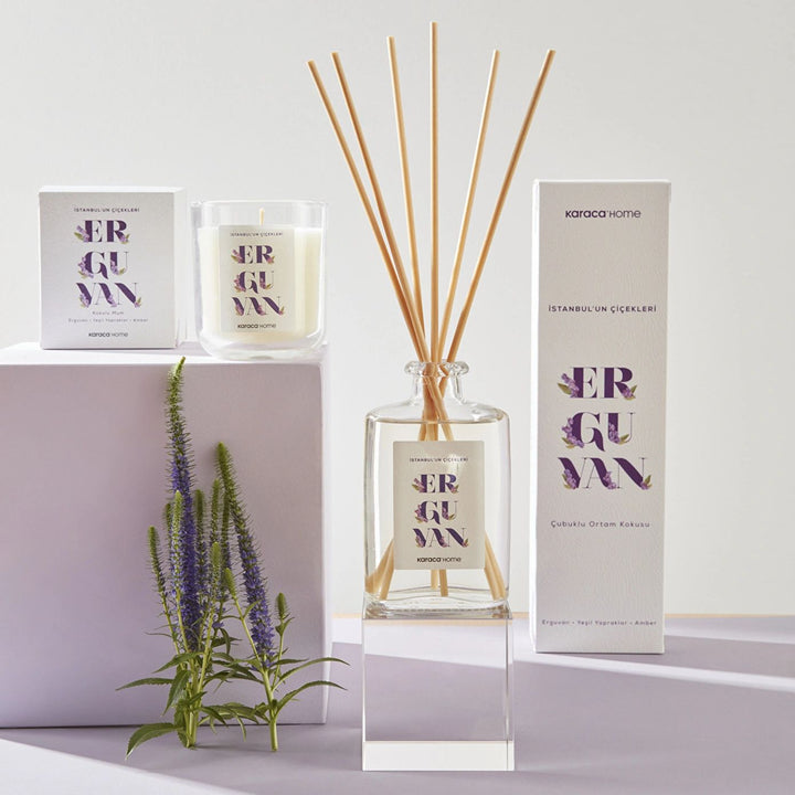 Karaca Home Flowers of Istanbul Judastræ (Erguvan) Duftspreder m/Duftpinde - 200 ml - Løven Home