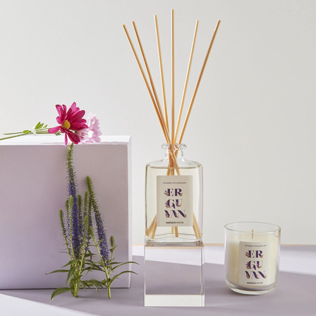 Karaca Home Flowers of Istanbul Judastræ (Erguvan) Duftspreder m/Duftpinde - 200 ml - Løven Home