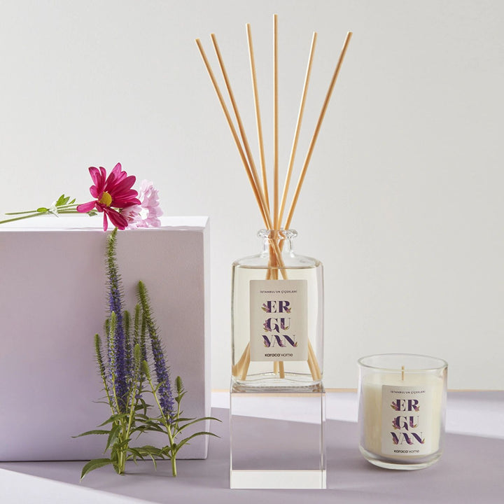 Karaca Home Flowers of Istanbul Judastræ (Erguvan) Duftspreder m/Duftpinde - 200 ml - Løven Home