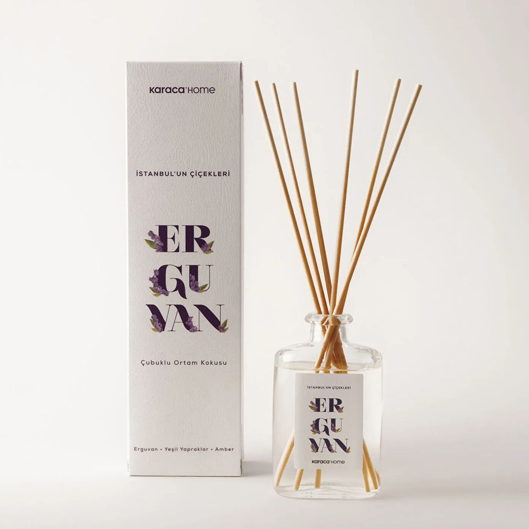 Karaca Home Flowers of Istanbul Judastræ (Erguvan) Duftspreder m/Duftpinde - 200 ml - Løven Home