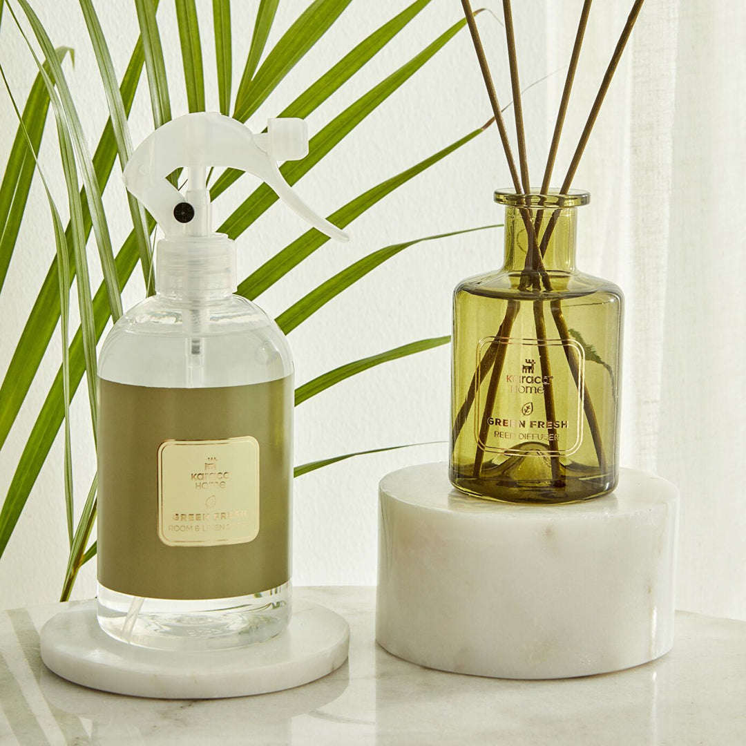 Karaca Home Green Fresh Rum - og Tekstil Spray – 500 ml - Løven Home