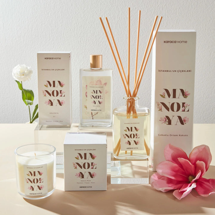 Karaca Home Istanbul’s Blomster Serie – Magnolia Cologne - 200 ml - Løven Home