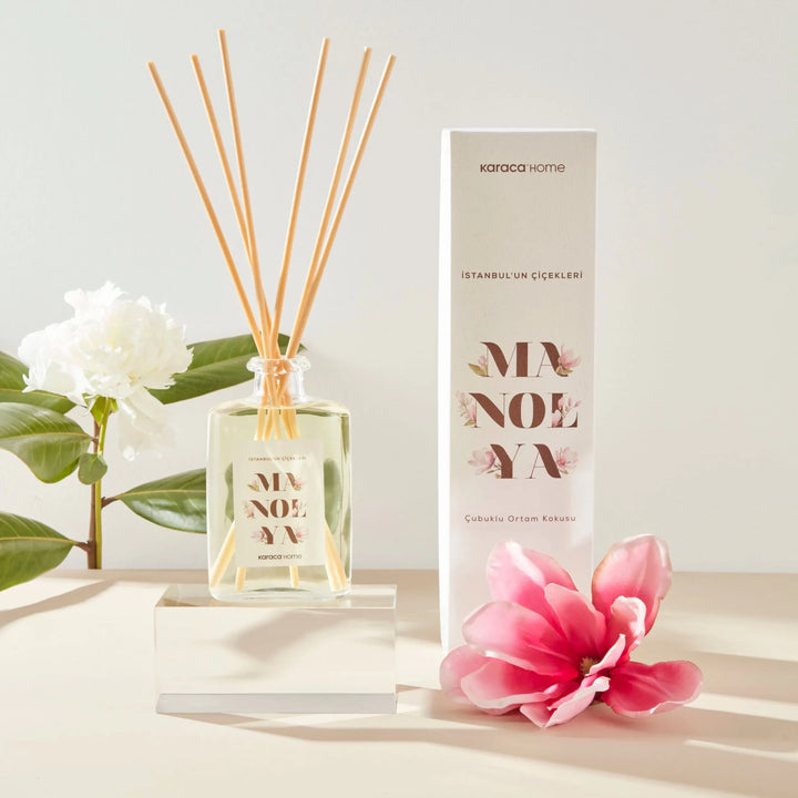 Karaca Home İstanbuls blomster Serie – Manolya duftpinde / rumduft 200 ml - Løven Home