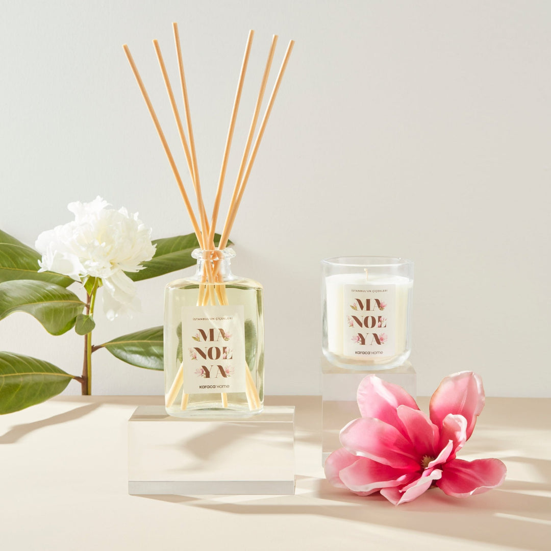 Karaca Home İstanbuls blomster Serie – Manolya duftpinde / rumduft 200 ml - Løven Home