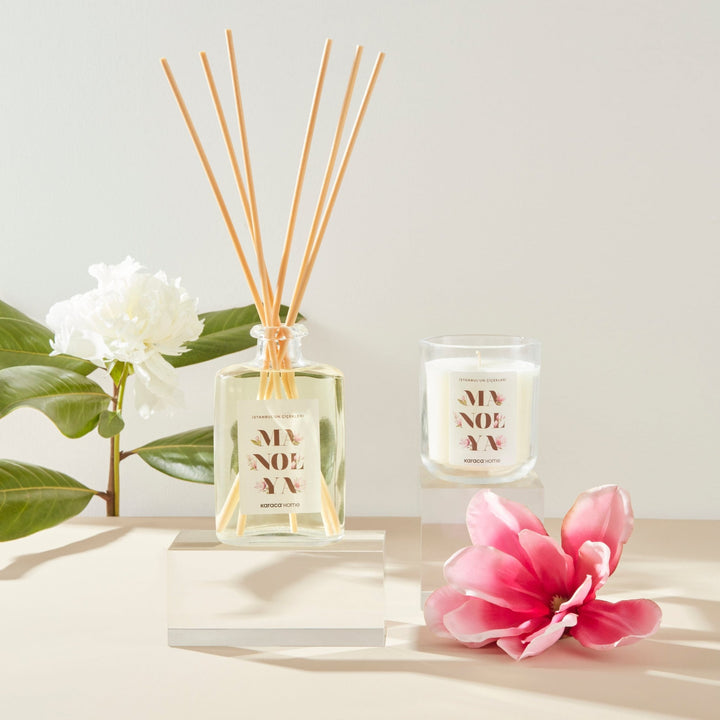 Karaca Home İstanbuls blomster Serie – Manolya duftpinde / rumduft 200 ml - Løven Home