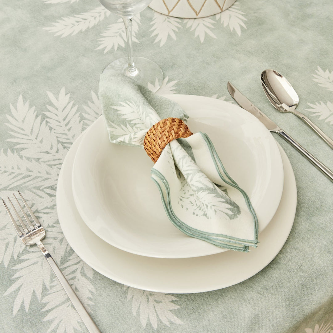 Karaca Home - Juno Servietter Mint farve – 2 stk. 40 × 40 cm - Løven Home