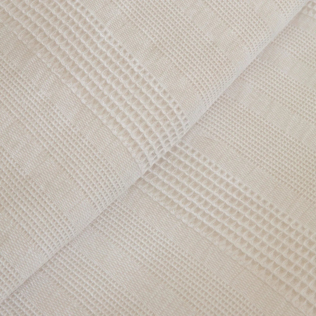 Karaca Home Layna Ecocell – Dobbeltseng Sengetæppe 200x220 cm, Råhvid - Løven Home