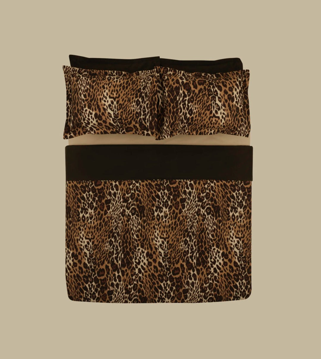 Karaca Home Leovina Dobbeltseng - Sengetøj – Brun - Løven Home