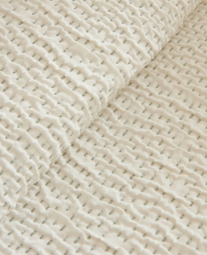 Karaca Home Linda dobbeltseng - overkast – Mint - Løven Home