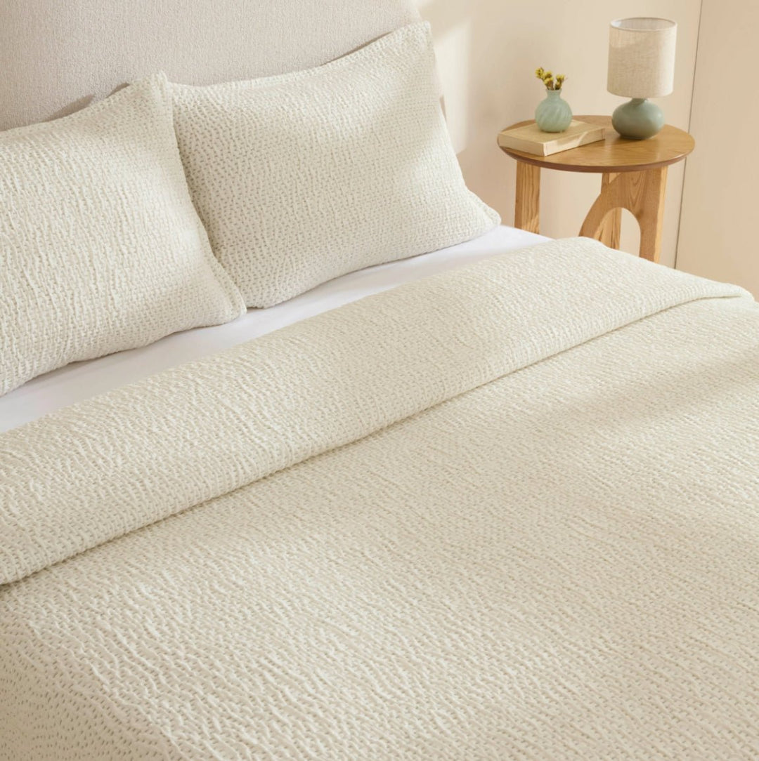 Karaca Home Linda dobbeltseng - overkast – Mint - Løven Home