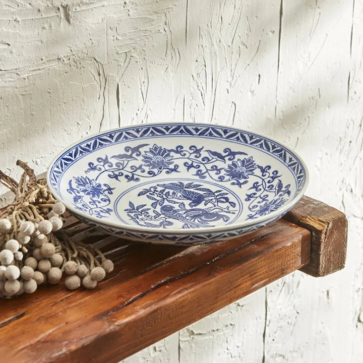 Karaca Home Lisbon Luella Middagstallerken – Håndmalet Keramik (25 cm) - Løven Home