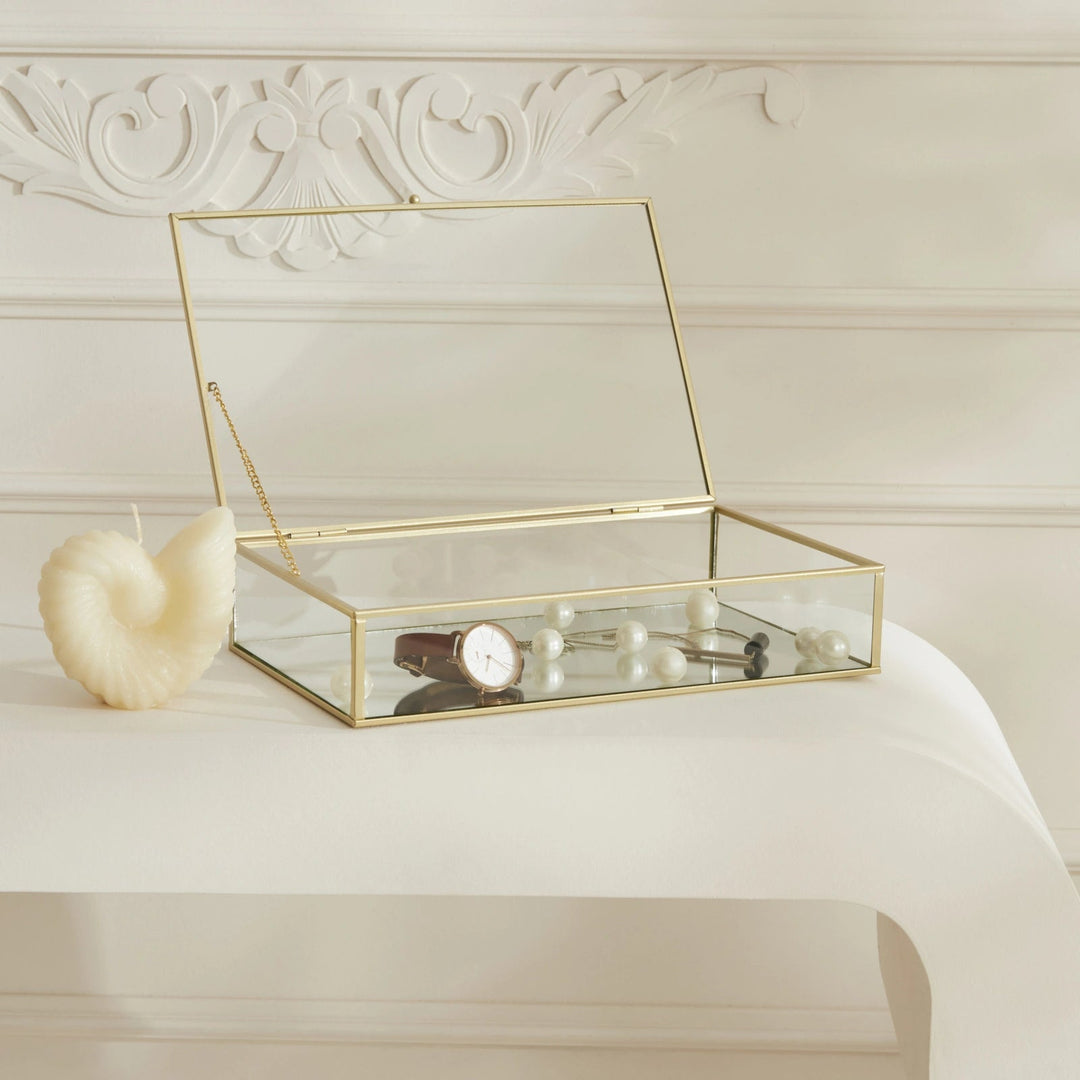 Karaca Home Magic dekorativ opbevaringsboks – 28 × 18 × 6 cm - Løven Home