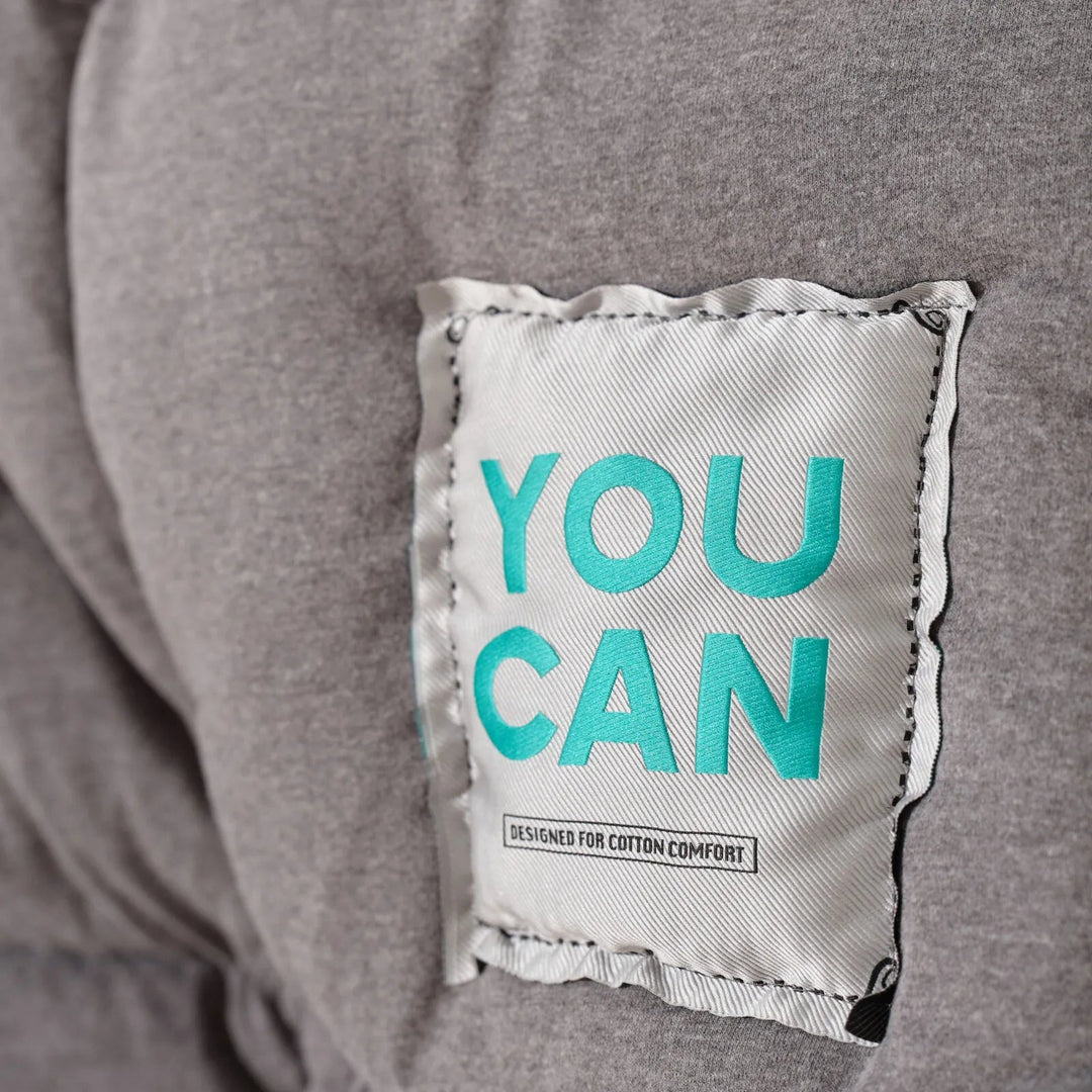 Karaca Home Motto Enkeltseng - Sæt – Grå - Løven Home