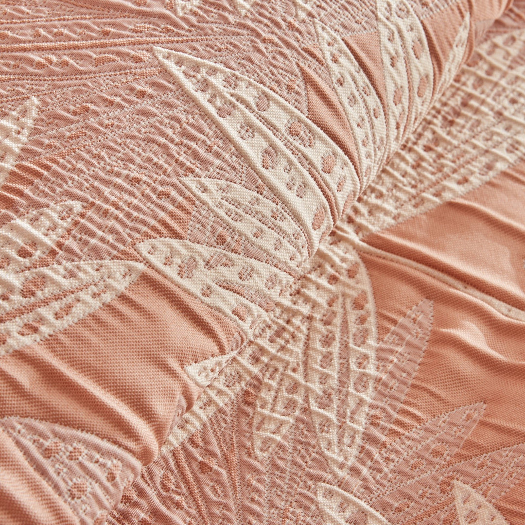 Karaca Home Riella Dobbeltseng Overtræk – Pudra - Løven Home