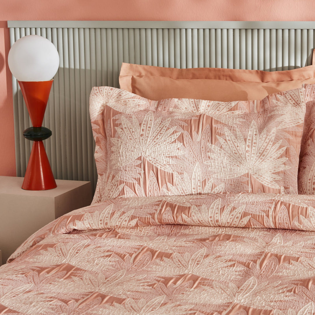 Karaca Home Riella Dobbeltseng Overtræk – Pudra - Løven Home