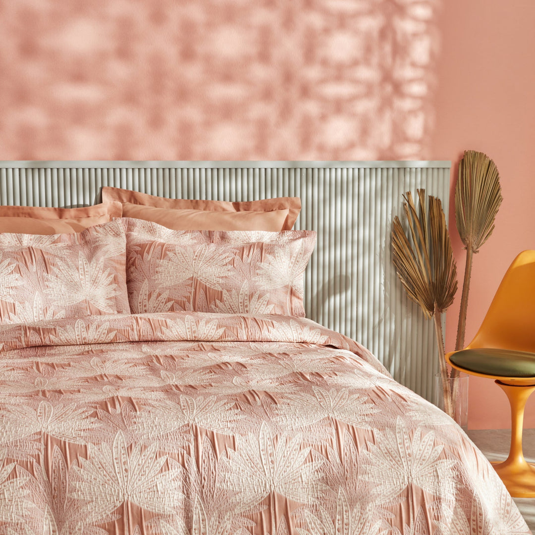 Karaca Home Riella Dobbeltseng Overtræk – Pudra - Løven Home