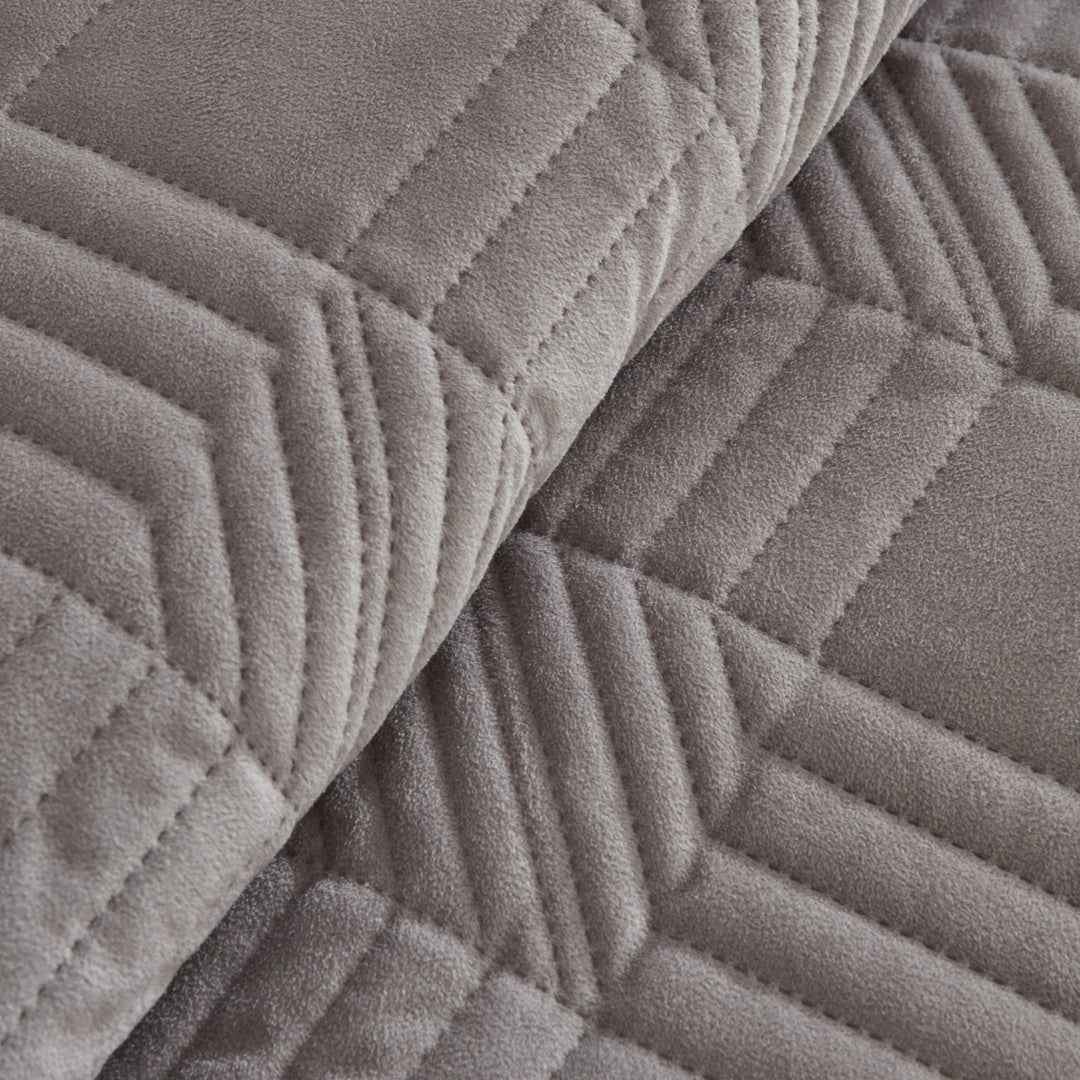 Karaca Home Sally dobbeltseng - overkast sæt – Grå - Løven Home