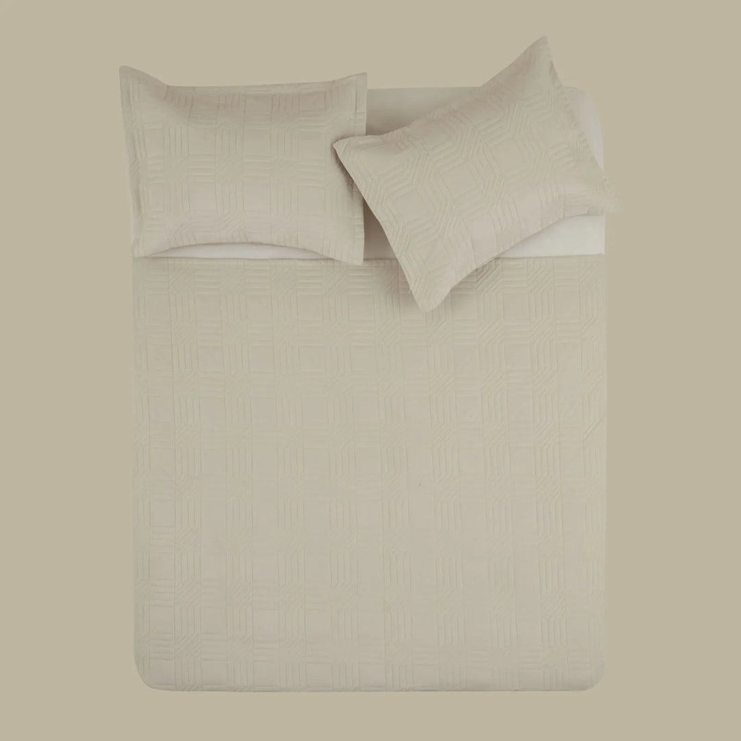 Karaca Home Sally Dobbeltseng - Overtræk – Gulkoral (Gul Kurusu) - Løven Home