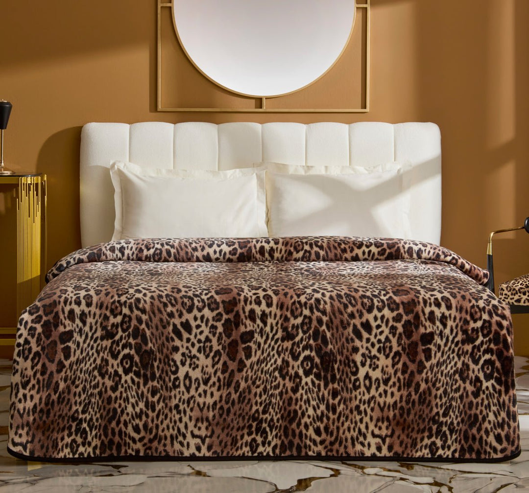 Karaca Home Savanna Dobbelttæppe – Brun - Løven Home