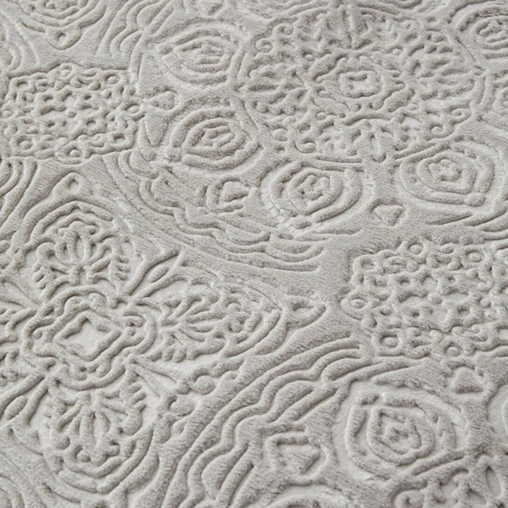 Karaca Home Scala Mink Embosy Sengetæppe | 200 × 220 cm | Dobbelt Sengetæppe - Løven Home