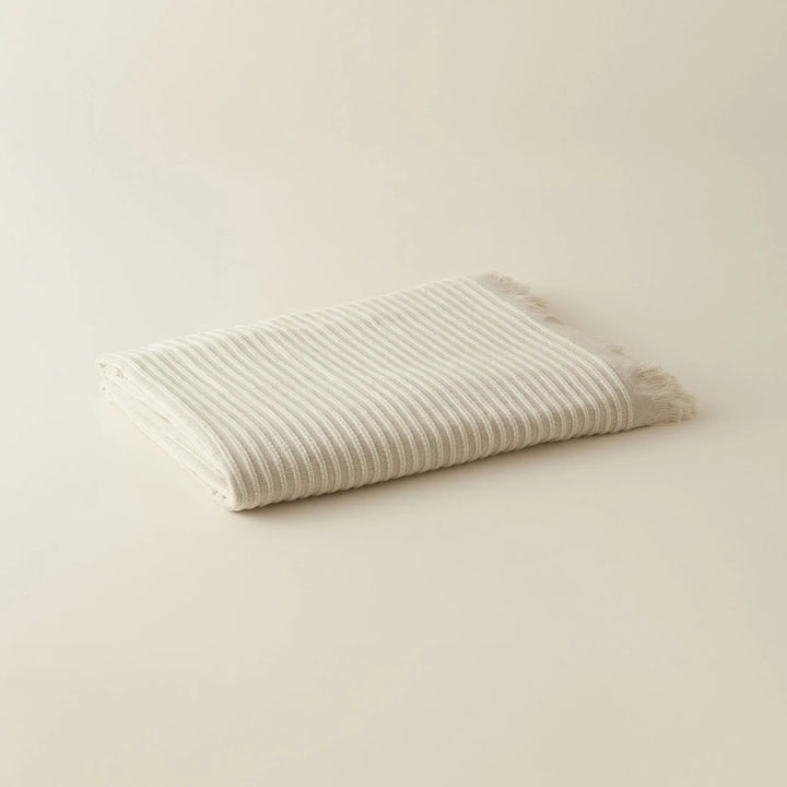 Karaca Home Sion Dobbelttæppe – Ekru - Løven Home