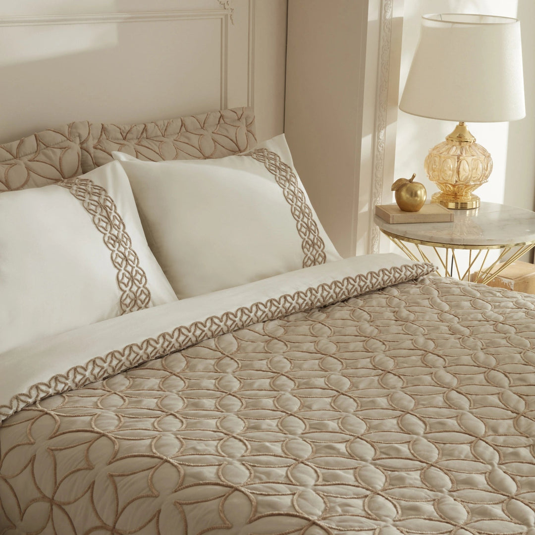 Karaca Home Spica Dobbeltseng - duet­sæt – Beige - Løven Home