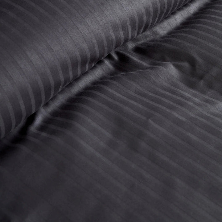 Karaca Home Uniq – Dobbeltseng Sengetøjssæt 200 x 220 cm | 100% Bomuldssatin, Antracit - Løven Home