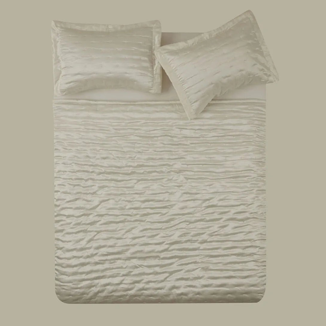 Karaca Home Vega – Dobbeltseng Sengetæppe 240x260 cm - Hvid - Løven Home