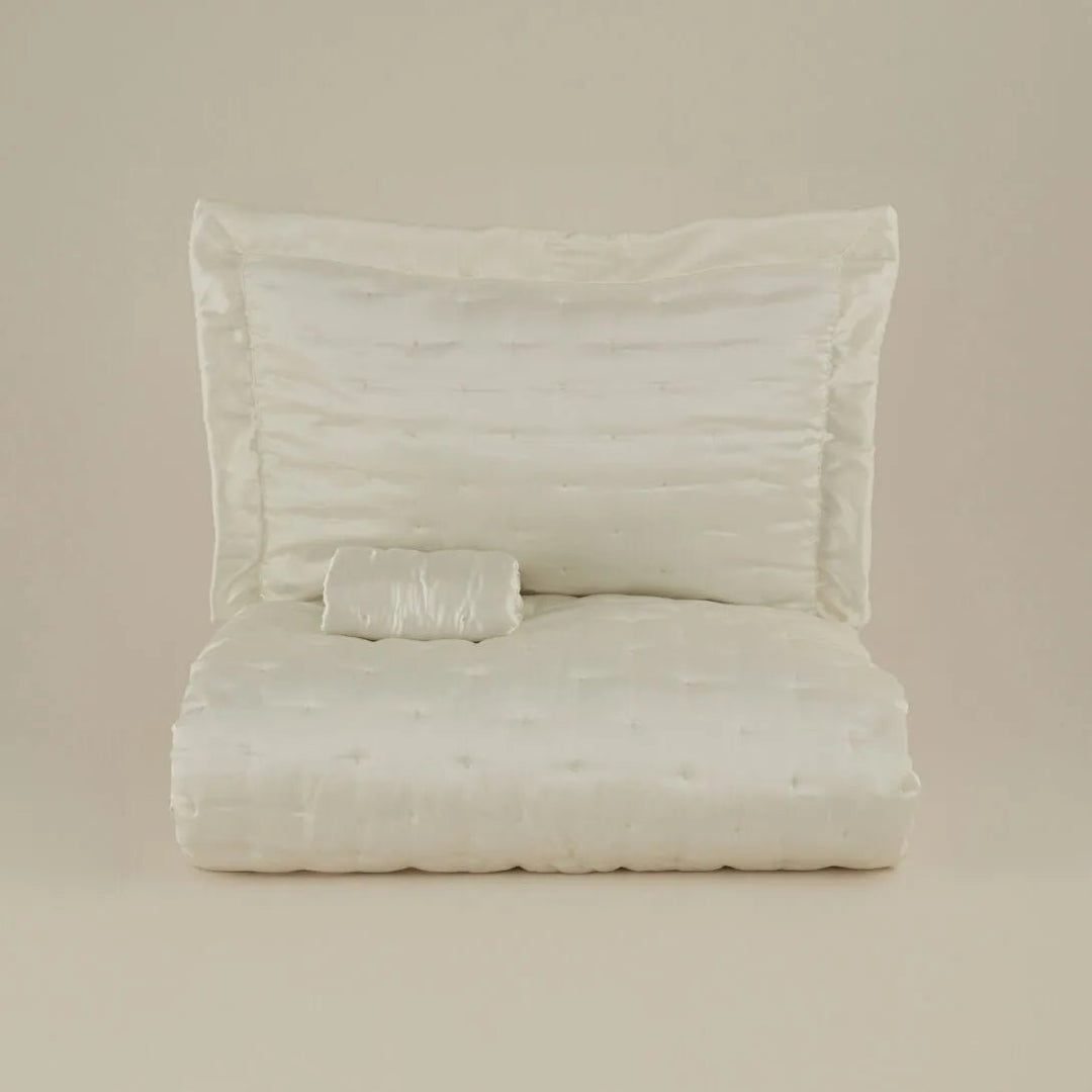 Karaca Home Vega – Dobbeltseng Sengetæppe 240x260 cm - Hvid - Løven Home