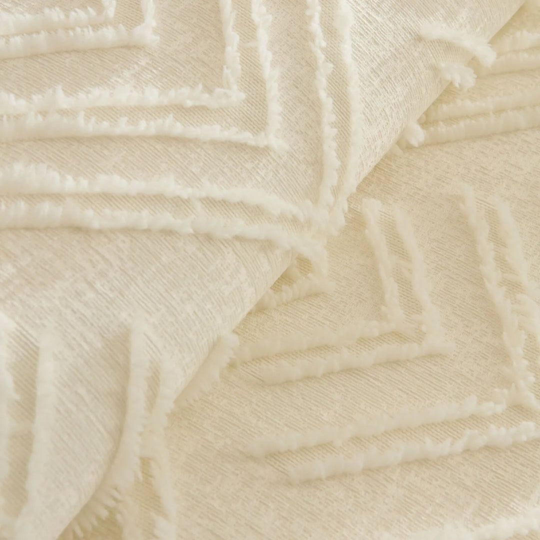 Karaca Home Velora – Dobbeltseng Sengetæppe 230x240 cm, Ecru - Løven Home