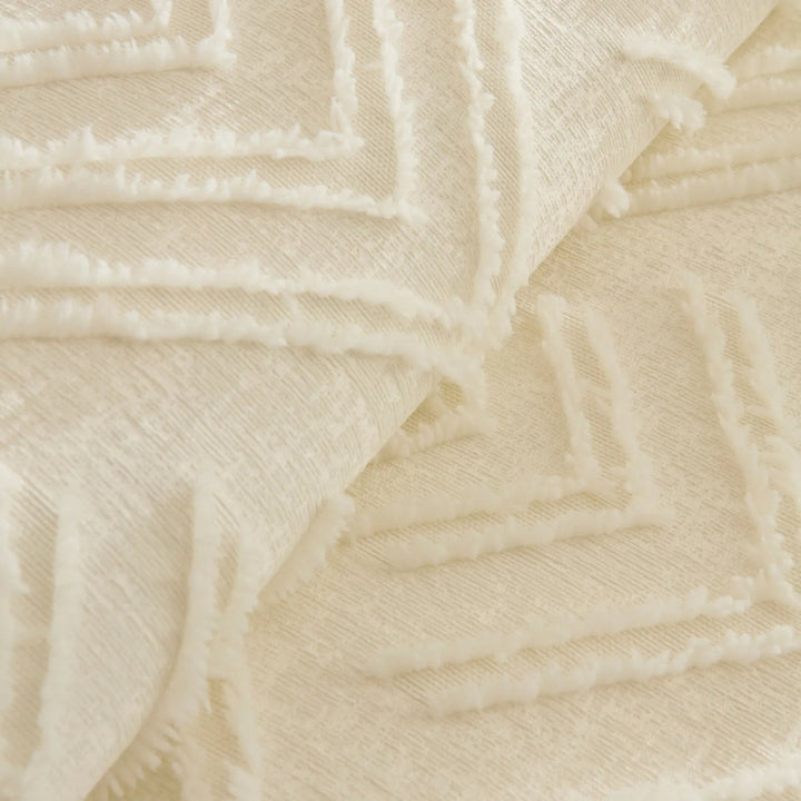 Karaca Home Velora – Dobbeltseng Sengetæppe 230x240 cm, Ecru - Løven Home