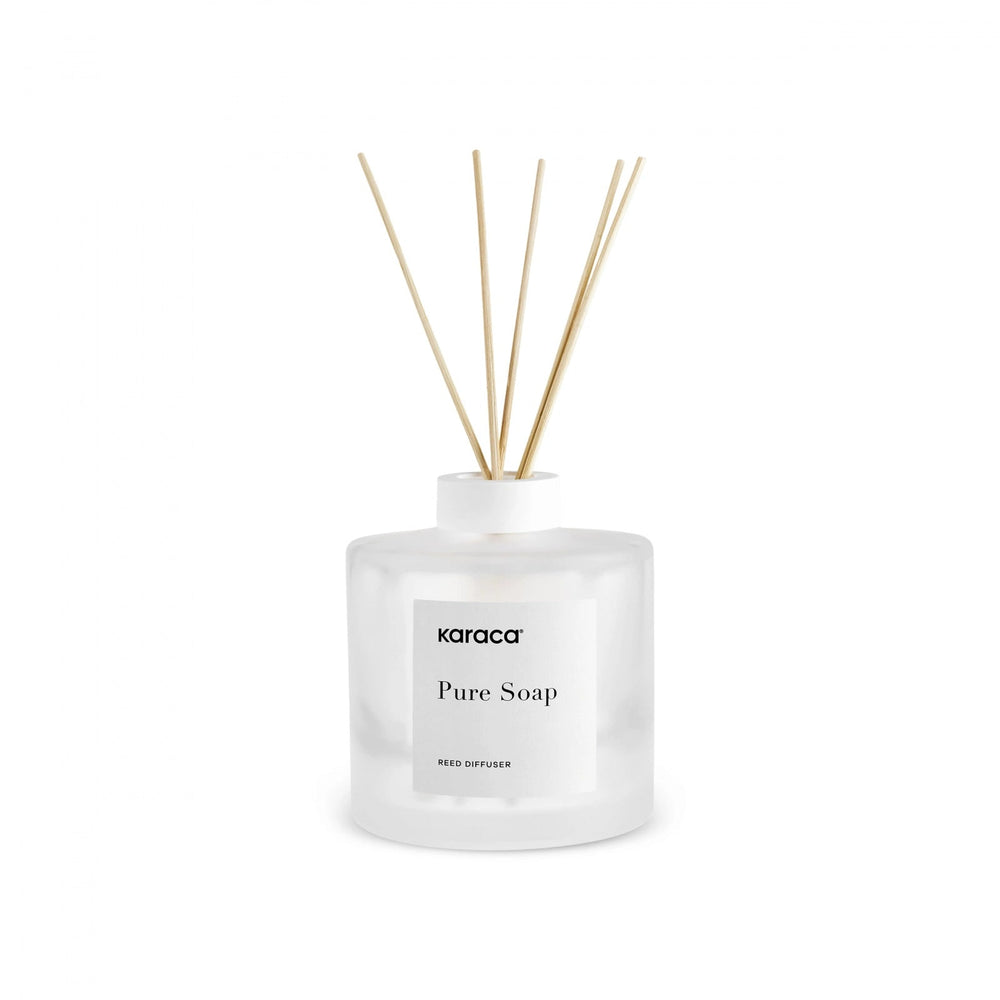 Karaca Home White Clean Pure Soap Duftspreder m/Duftpinde - 500 ml - Løven Home